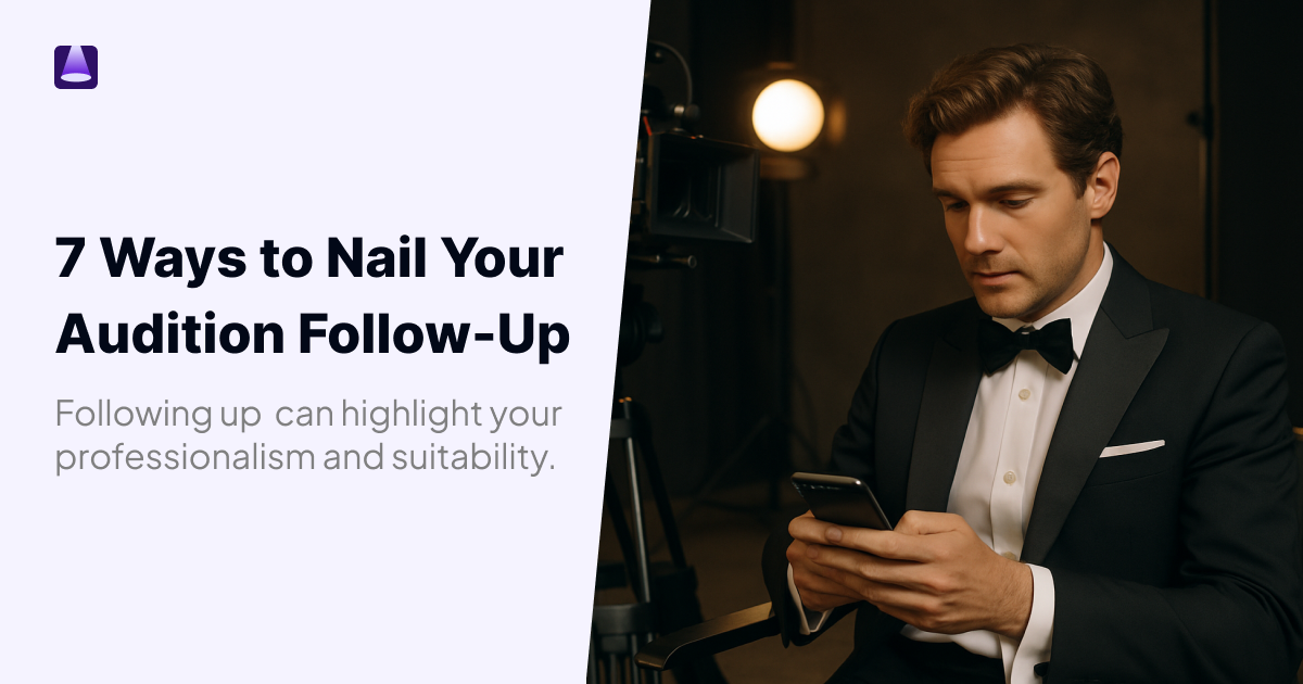 7 ways to nail Your audition follow-up