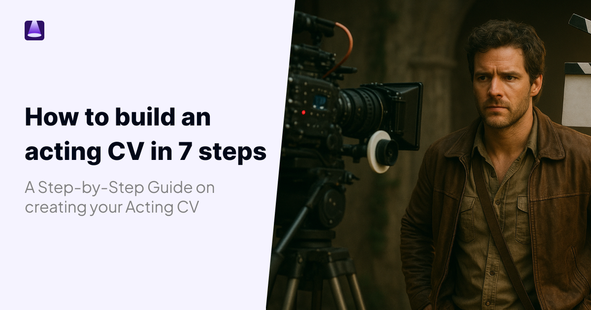 How to create your acting cv